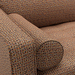 Мебельная ткань Шенилл терракотовый цвет 142 см T4-58 варинант исполнения - 7 | Loft Concept в Москве