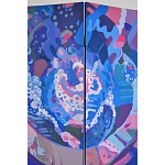 Ширма Космическая Фантазия варинант исполнения - 2 | Loft Concept в Москве