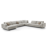 Современная модульная система мягкой мебели Zartаrn 6-ти местный угловой диван варинант исполнения - 1 | Loft Concept в Москве