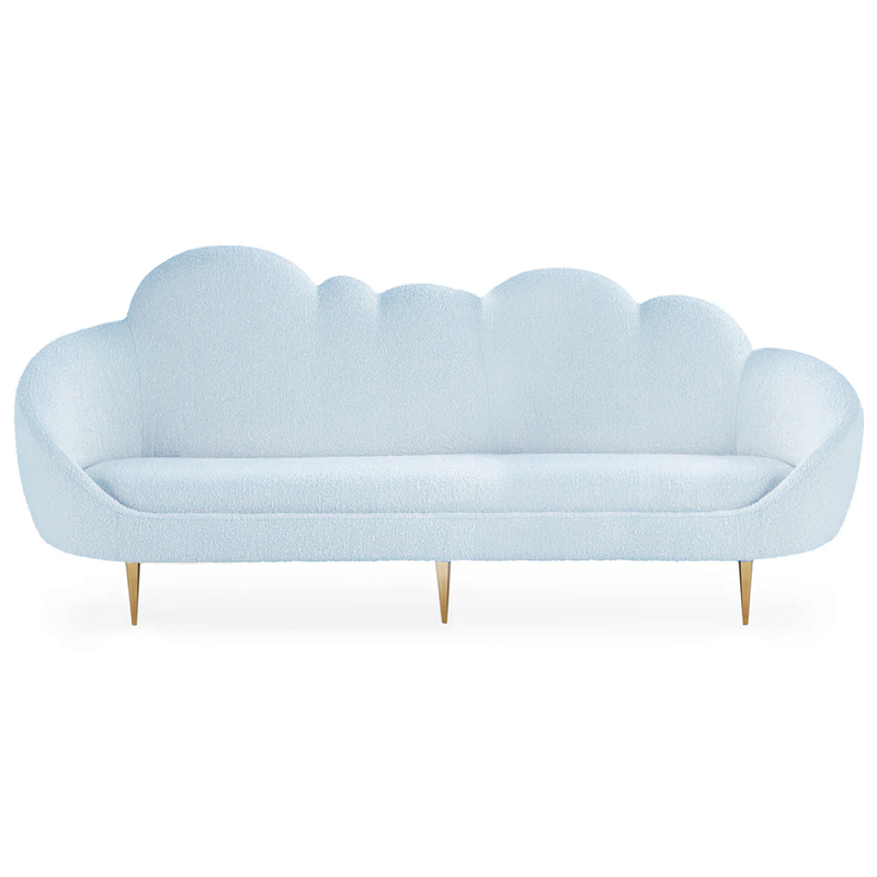 Уникальный диван для детской Soft Cloud трехместный Голубой Белый Розовый Золотой Уникальный диван для детской Soft Cloud трехместный Голубой Белый Розовый Золотой в Москве | Loft Concept