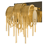 Бра с перфорированными металлическими дугами и цепочками 22 см Atlantis Chain варинант исполнения - 5 | Loft Concept в Москве