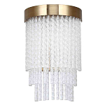 Бра с прозрачными стеклянными трубочками и металлическим основанием Nembus варинант исполнения - 1 | Loft Concept в Москве