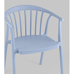 Стул Campo пластик голубой варинант исполнения - 2 | Loft Concept в Москве