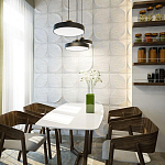 Гипсовая 3D панель с принтографией PM-20 варинант исполнения - 3 | Loft Concept в Москве