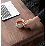 Кофейный стол из массива дерева с выдвижными ящиками Coffee Walnut Table варинант исполнения - 4 | Loft Concept в Москве