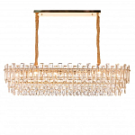 Люстра овальная с хрустальными подвесками Gorgeous Crystal Light варинант исполнения - 2 | Loft Concept в Москве