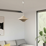 Подвесной вязаный бежевый светильник «Звезда Востока 01» варинант исполнения - 2 | Loft Concept в Москве