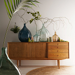 Ваза-бутыль из стекла TRANSPARENT FORMS 56 варинант исполнения - 12 | Loft Concept в Москве