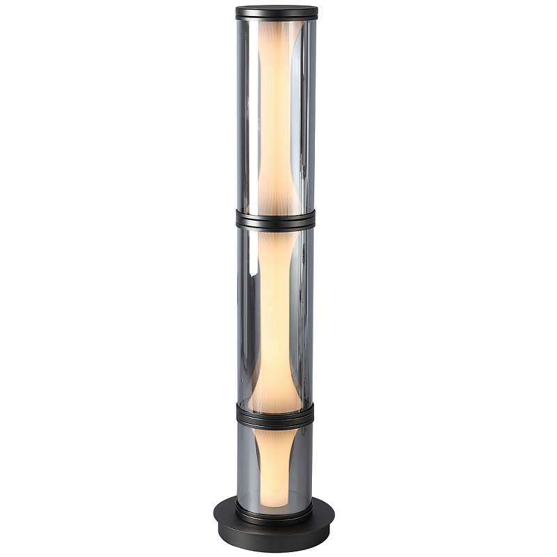   Trina Flask Smok Black Floor Lamp        | Loft Concept 