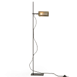 Торшер с плафоном из перфорированного металла Elledge Floor Lamp варинант исполнения - 5 | Loft Concept в Москве