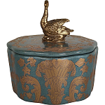 Фарфоровая шкатулка Swan Lake варинант исполнения - 2 | Loft Concept в Москве