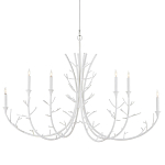 Люстра белая в виде веток White Natural Lines варинант исполнения - 3 | Loft Concept в Москве