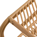 Скамья для прихожей из стеблей ротанга Willa Rattan Bench варинант исполнения - 5 | Loft Concept в Москве