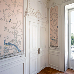 Обои ручная роспись Earlham Almost Mauve варинант исполнения - 4 | Loft Concept в Москве