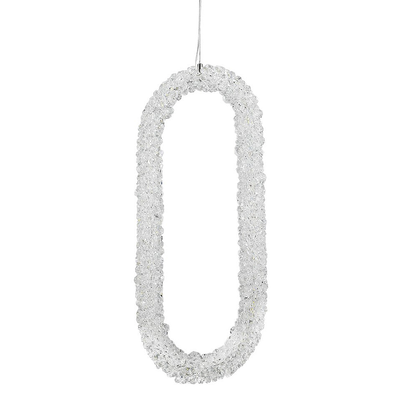     Gilbertine Oval Crystal Hanging Lamp     | Loft Concept 