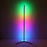 Торшер черного цвета на угловом основании Arteriors варинант исполнения - 2 | Loft Concept в Москве