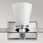 Бра для ванных комнат с белыми стеклянными конусными плафонами Hinkley варинант исполнения - 2 | Loft Concept в Москве