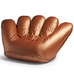 Дизайнерское кожаное кресло в форме руки Poltronova Joe Gold  Armchair варинант исполнения - 3 | Loft Concept в Москве