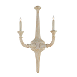 Бра из дерева в форме подсвечника Coastal Aesthetics варинант исполнения - 1 | Loft Concept в Москве