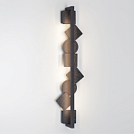 Бра вертикальное с черными кругами и квадратами Gravyura варинант исполнения - 5 | Loft Concept в Москве