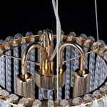 Люстра с подвесными рифлеными стеклянными трубками Nembus варинант исполнения - 18 | Loft Concept в Москве