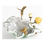 Чаша фигурная с обитателями леса и цветами Eden Garden варинант исполнения - 4 | Loft Concept в Москве