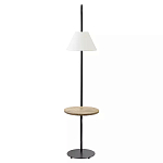 Торшер с полкой для хранения Floor Lamp with Storage Shelf варинант исполнения - 1 | Loft Concept в Москве