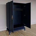 Платяной шкаф Elsa Dreams Blue с 2-мя фасадами варинант исполнения - 4 | Loft Concept в Москве