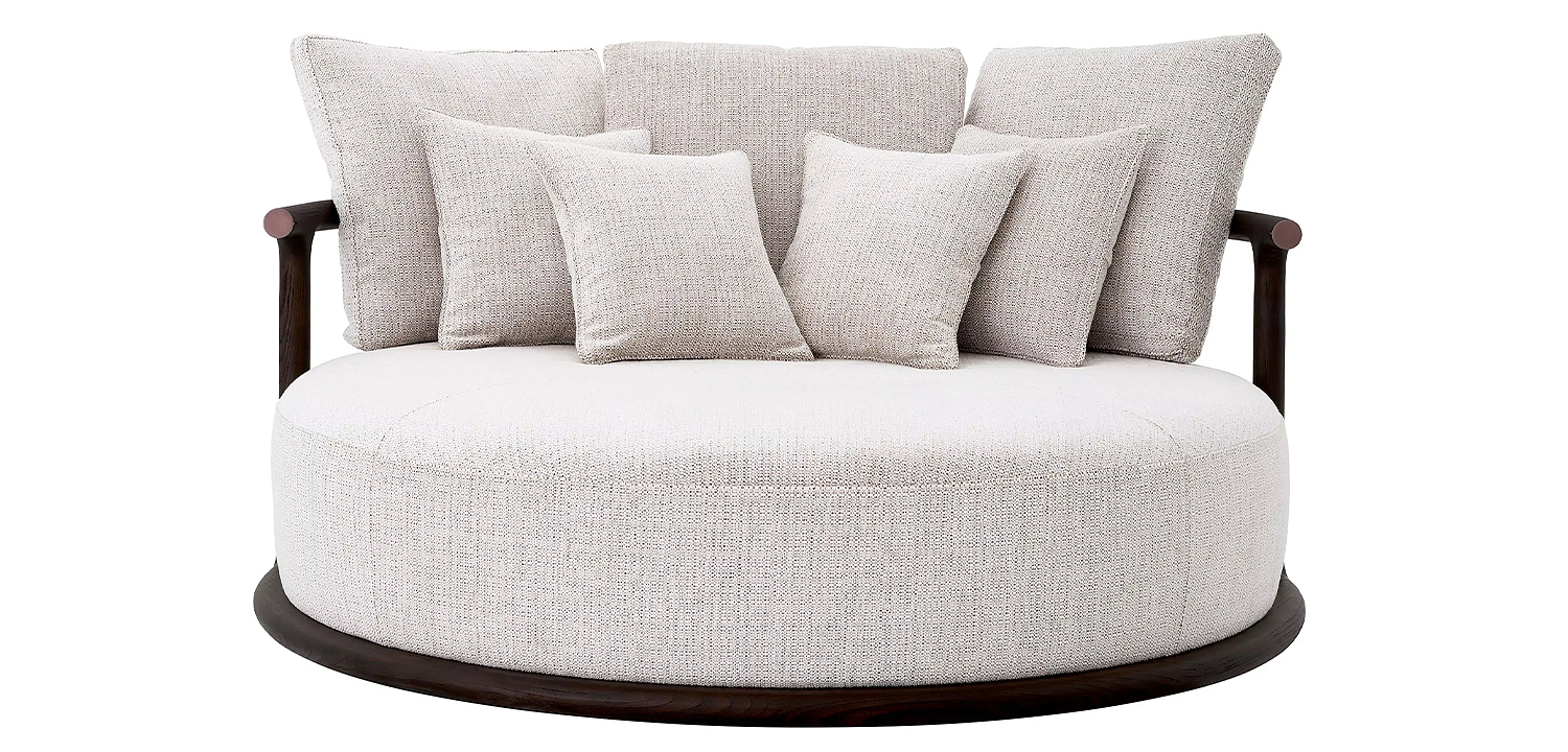 Диван Eichholtz Sofa Libero Round Диван Eichholtz Sofa Libero Round - Loft-Concept в Москве
