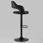 Барный стул черного цвета Strohach варинант исполнения - 2 | Loft Concept в Москве