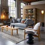 Фигурный приставной столик черного цвета AMORPHOUS варинант исполнения - 6 | Loft Concept в Москве