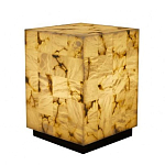 Торшер прямоугольный из натурального камня Calcite Geometry варинант исполнения - 6 | Loft Concept в Москве