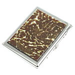 Портсигар с газовой зажигалкой из натурального камня Офит Благородный Stone Cigarettes Cases варинант исполнения - 1 | Loft Concept в Москве