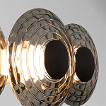 Бра из трех стеклянных фактурных дисков Eyepiece варинант исполнения - 2 | Loft Concept в Москве