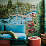 Обои ручная роспись Little London Jubilee Colourway варинант исполнения - 3 | Loft Concept в Москве