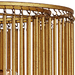 Потолочный светильник двухъярусный золотого цвета Metal Tentacles варинант исполнения - 1 | Loft Concept в Москве