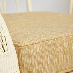 Комплект уличной мебели из ротанга Clara белый варинант исполнения - 8 | Loft Concept в Москве