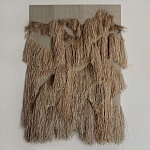 Декор настенный из соломы рафия CANVAS RAFFIA Decor варинант исполнения - 3 | Loft Concept в Москве