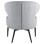 Современное мягкое кресло на металлических ножках Rakush Grey варинант исполнения - 3 | Loft Concept в Москве