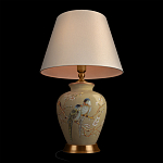 Настольная лампа бежевая с изображением птиц Slip Away варинант исполнения - 10 | Loft Concept в Москве