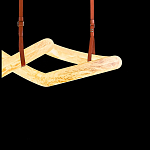 Люстра подвесная с фигурным светодиодным плафоном Calcite Figural Light варинант исполнения - 2 | Loft Concept в Москве