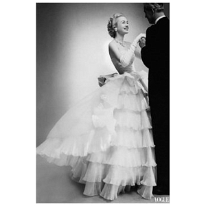 Постер Belle of the ball in Balenciaga Vogue 1951