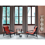 Дизайнерское кресло с подлокотниками из массива дерева Gio Ponti D.156.3 Armchair варинант исполнения - 3 | Loft Concept в Москве