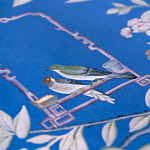 Обои ручная роспись Houghton Canton Blue варинант исполнения - 7 | Loft Concept в Москве