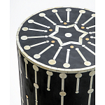 Дизайнерские приставной столик с инкрустацией Mandika Bone Inlay Stool варинант исполнения - 1 | Loft Concept в Москве
