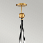 Подвесной светильник с шестью прозрачными стеклянными шарообразными плафонами Hinkley варинант исполнения - 5 | Loft Concept в Москве