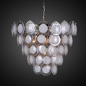 Люстра Vistosi glass disc chandelier