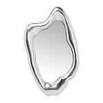 Зеркало в серебряной раме Liquid Iron варинант исполнения - 1 | Loft Concept в Москве