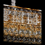 Люстра овальной формы хрустальная в неоклассическом стиле Majesty варинант исполнения - 3 | Loft Concept в Москве