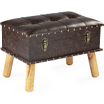 Пуф Leather Chest варинант исполнения - 1 | Loft Concept в Москве